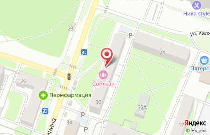 Ювелирная мастерская на ул. Калинина, 36 на карте