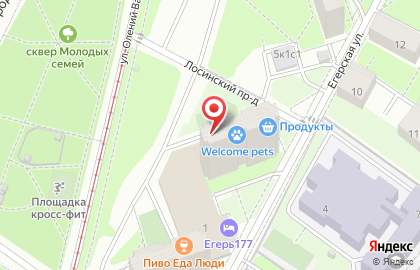 Зоосалон Welcome pets на карте
