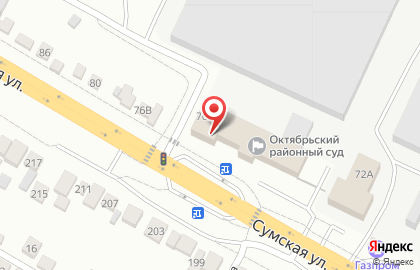 Супермаркет Магнит в Белгороде на карте