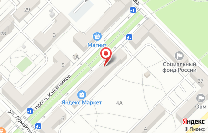 Адвокатский кабинет Поповой Е.В. в Красноармейском районе на карте