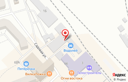 Автосервис Автолайф на Садовой улице на карте