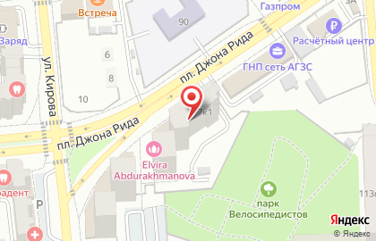 Микрофинансовая организация Нано-Финанс в Астрахани на карте