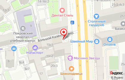 Ресторан Бакинский бульвар на Курской на карте