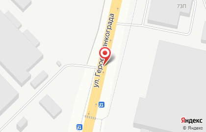 Победа на улице Героев Танкограда на карте