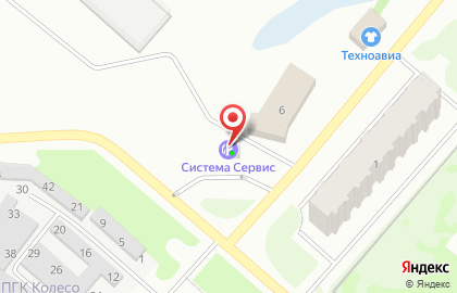 АЗС Система Сервис на Западной улице на карте