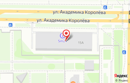 Шинный центр Колеса-М на улице Академика Королёва на карте