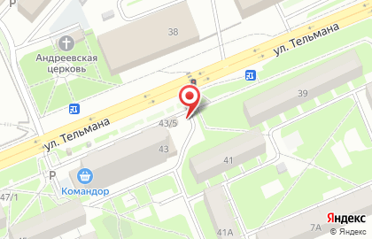 Булошная в Советском районе на карте