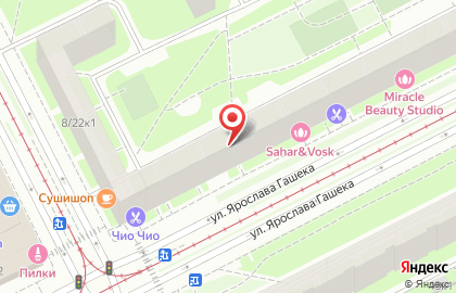 Ресторан доставки Суши шоп на улице Ярослава Гашека на карте