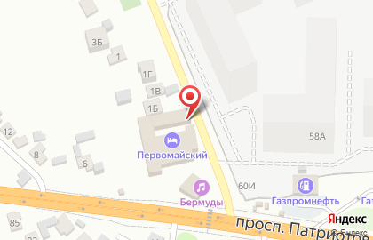 Советник на проспекте Патриотов на карте