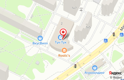 Компания Сберлогистика на Матвеевской улице на карте