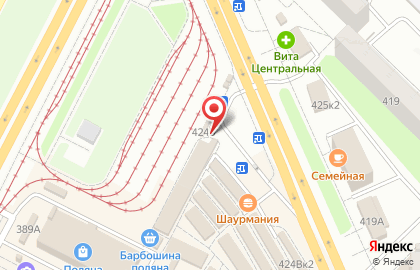 Торгово-ремонтная фирма в Промышленном районе на карте