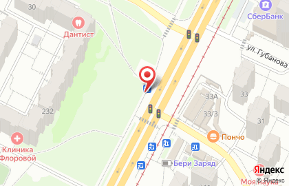 Банкомат БИНБАНК на Ново-Садовой улице, 232б на карте