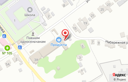 Магазин продуктов, ИП Петров В.Н. на карте