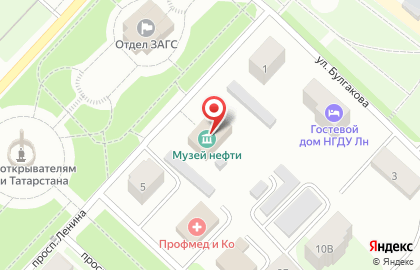 Музей нефти на карте