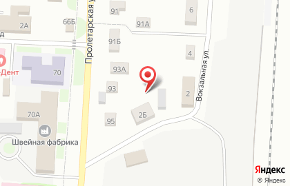 1C на Вокзальной улице на карте