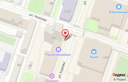 Промсвязьбанк в Ярославле на карте