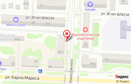 Цветочный магазин в Тюмени на карте