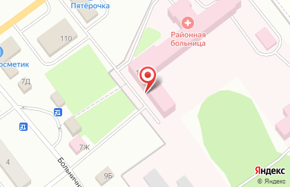 Киржачская районная больница в Больничном проезде на карте