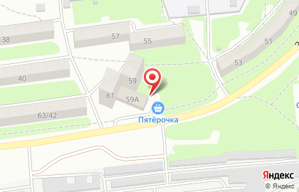 Спортивный клуб Лидер на Заводской улице на карте