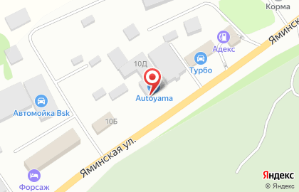 Автоцентр Autoyama на карте