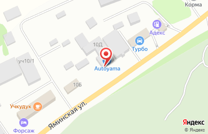 Автоцентр Autoyama на карте