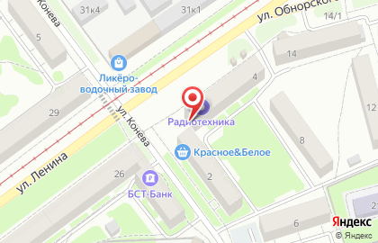 Инди-пивоварня Калинкино на улице Обнорского на карте