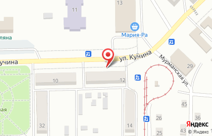 Магазин автозапчастей Автомир на улице Кучина на карте