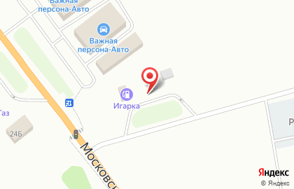 Заправочная станция Игарка на карте