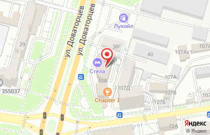 Косметологический центр Элит_мед26 на улице Доваторцев на карте