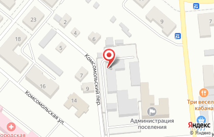 Полиграфическая компания Альянс в Комсомольском переулке на карте