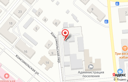 Полиграфическая компания Альянс в Комсомольском переулке на карте