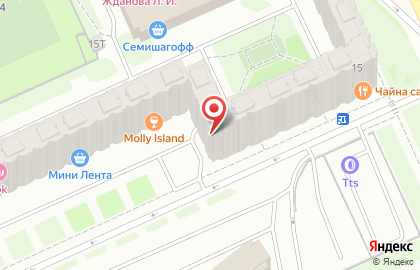 Салон-парикмахерская Дива в Василеостровском районе на карте
