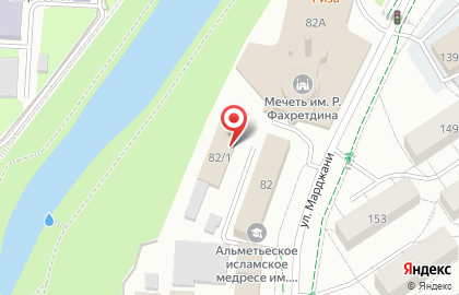 Городская типография в Альметьевске на карте