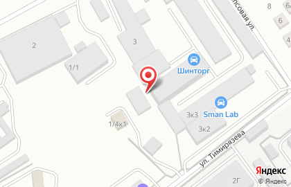 Торговая компания Партнер на Площади Гарина-Михайловского на карте