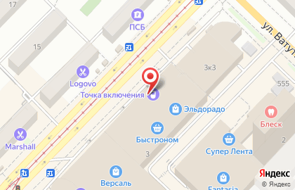 Салон оптики ИнтерВзгляд на площади Карла Маркса на карте