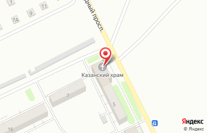 Орская Епархия, Московский Патриархат Православный Казанский Храм на карте