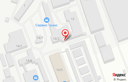Транспортная компания Сервис-Транс на Механической улице на карте
