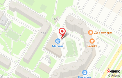 Гипермаркет Магнит на улице Труда на карте