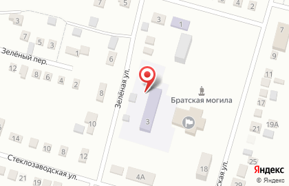 Детский сад Тополек №3 на Зелёной улице на карте