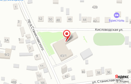 Станция юных натуралистов Октябрьского района на карте