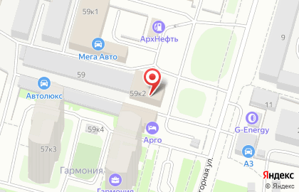 Торгово-сервисная компания Автолэнд на улице Гайдара на карте