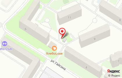Продуктовый магазин на ул. Гайсина, 6/4 на карте