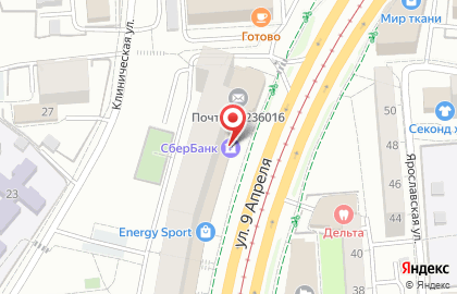 Служба курьерской доставки СберЛогистика в Ленинградском районе на карте
