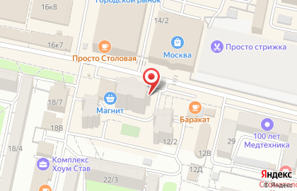 Интерьерный салон-магазин Три Д на улице Тухачевского на карте