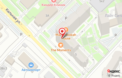 Оптовая компания Веста на Кальной улице на карте