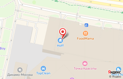 Гипермаркет мебели и товаров для дома Hoff в Москве на карте