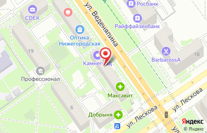 Магазин автотоваров Партия в Автозаводском районе на карте