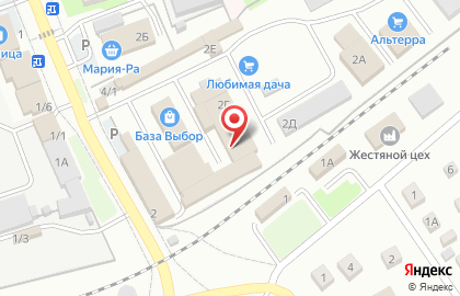 Супермаркет для садоводов Садовод Плюс в Новоалтайске на карте