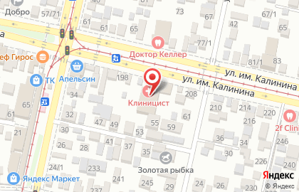 Спортивный клуб Будокан в Краснодаре на карте
