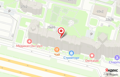 Студия дизайна интерьеров АрхиДис на Комендантском проспекте на карте
